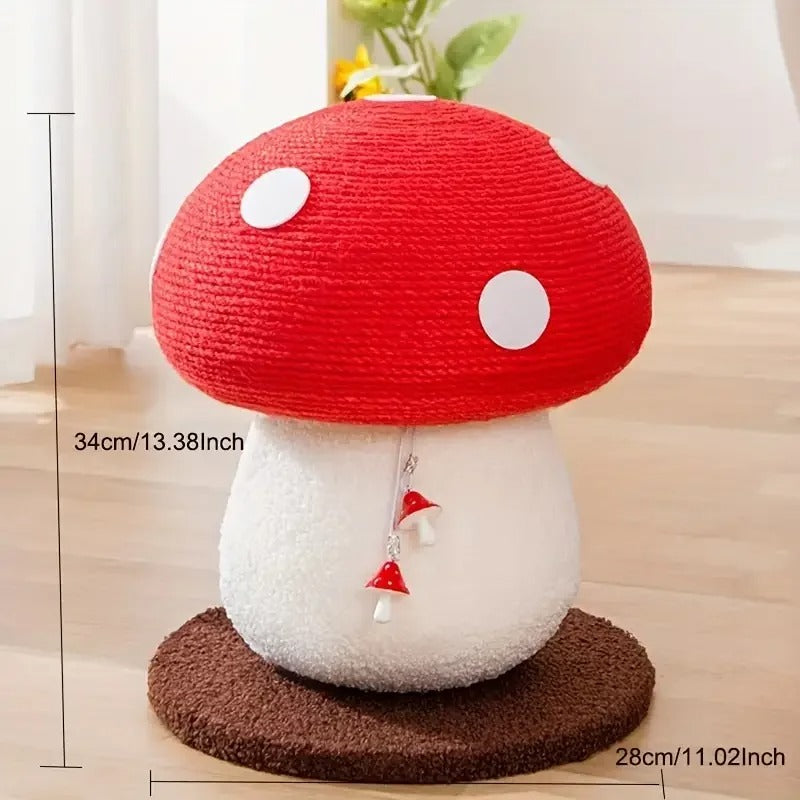 Four Seasons Cat Window Bed & Mushroom Cat