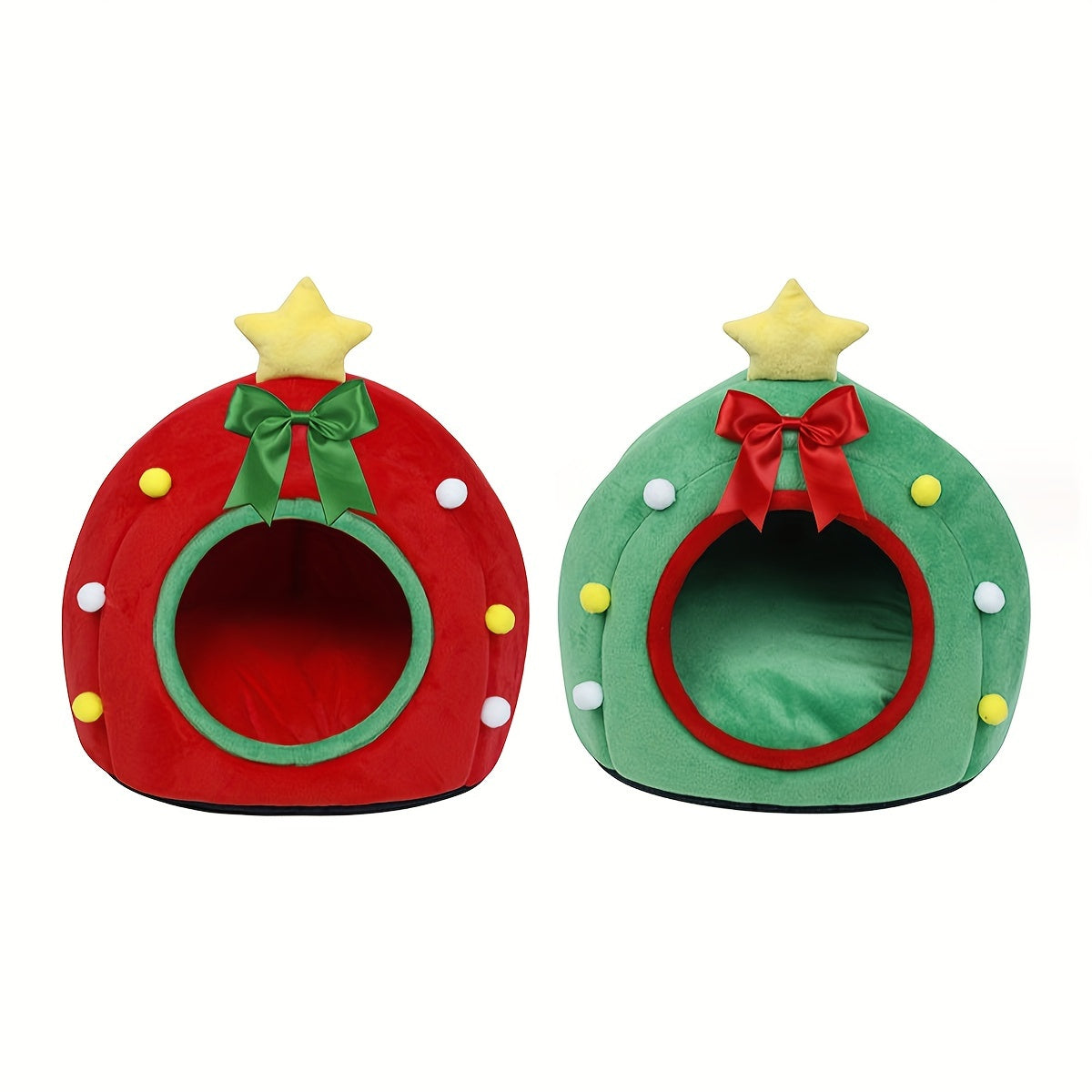 Christmas Tree Pet Bed – Warm & Cozy Winter Nest
