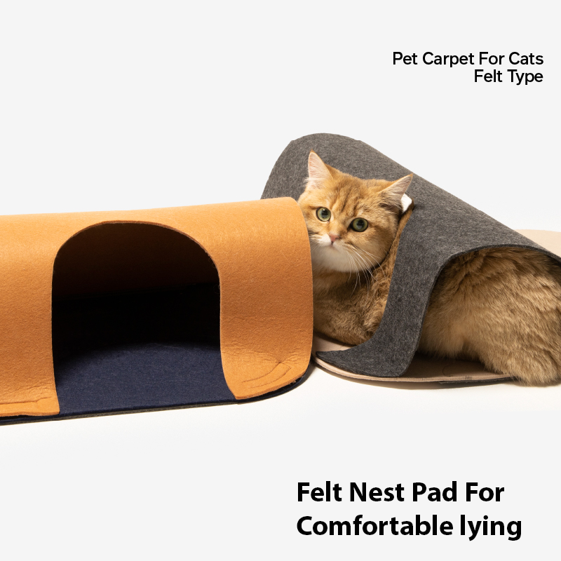 Interactive Hide-and-Seek Cat Tunnel Mat