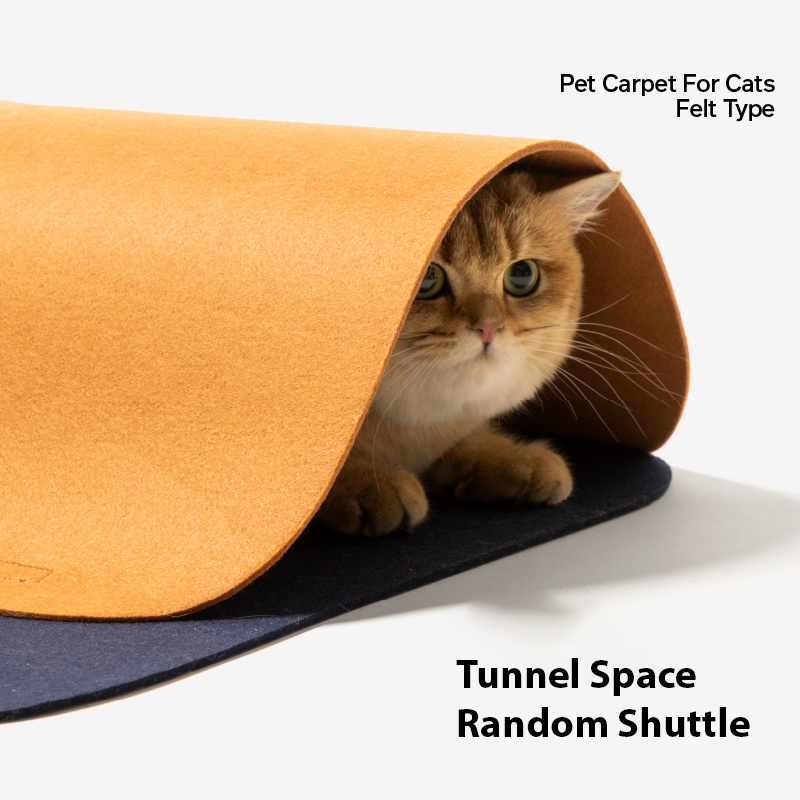 Interactive Hide-and-Seek Cat Tunnel Mat
