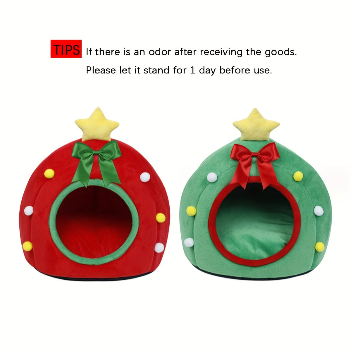 Christmas Tree Pet Bed – Warm & Cozy Winter Nest