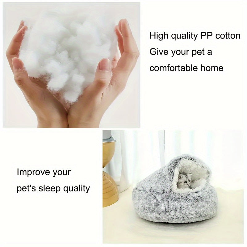 Soft Fleece Cat Bed – Perfect for Cats of All Sizes!
