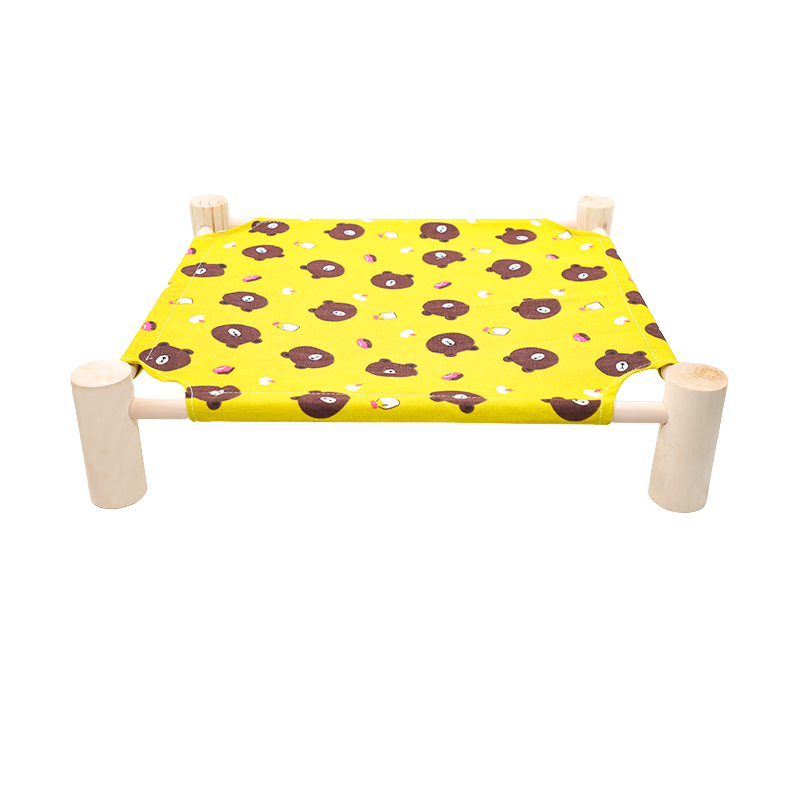 Durable Canvas Elevated Cat Bed