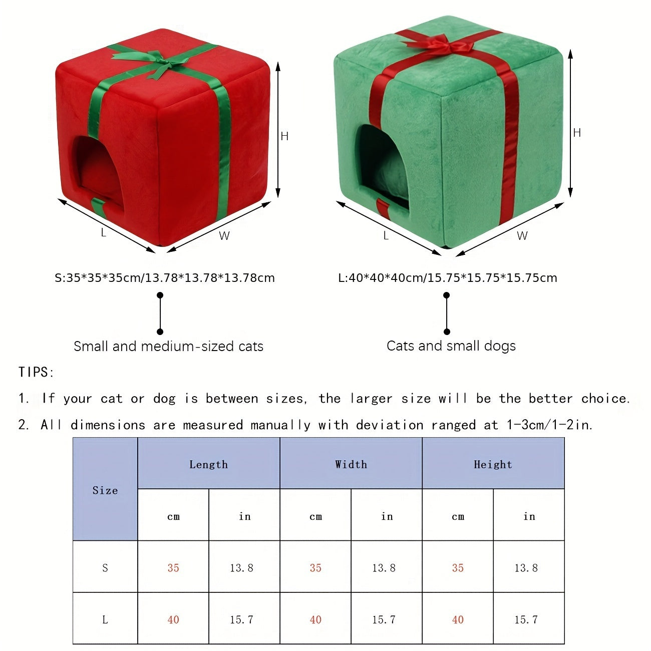 Gift Box Cat House – Warm & Easy-to-Assemble Shelter