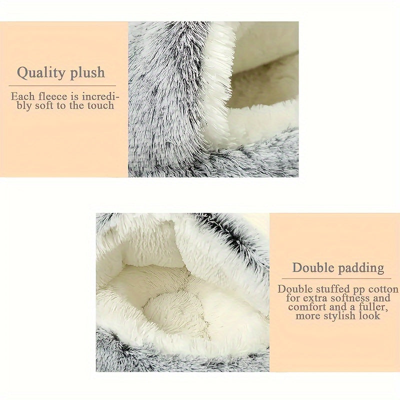 Soft Fleece Cat Bed – Perfect for Cats of All Sizes!