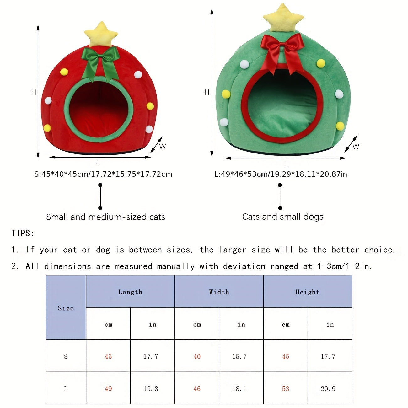 Christmas Tree Pet Bed – Warm & Cozy Winter Nest