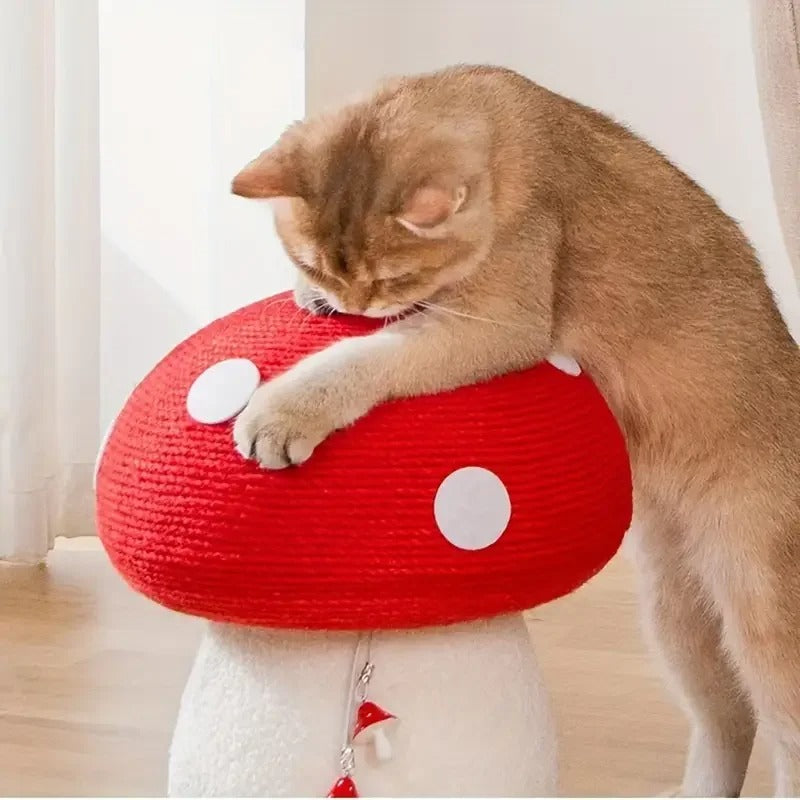 Four Seasons Cat Window Bed & Mushroom Cat