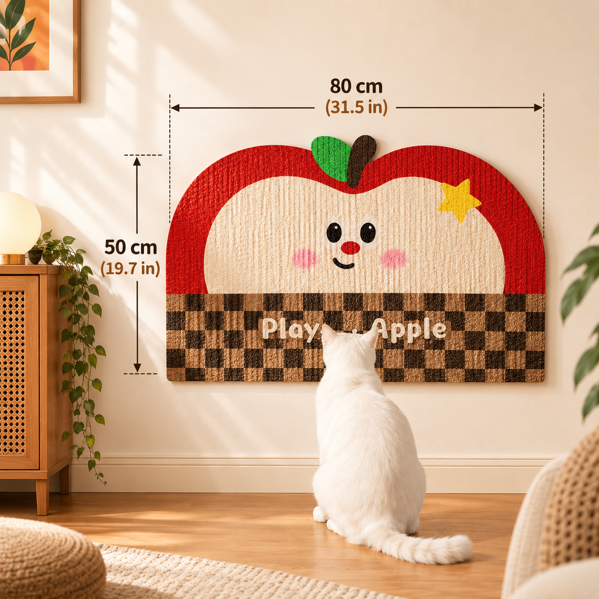 Best Pet Toys™ ClawCore – Wall Sisal Scratcher