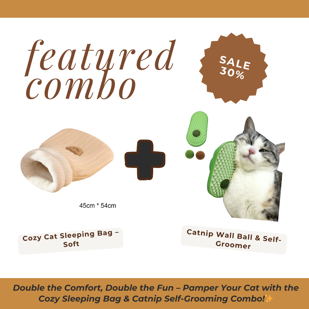 Cozy Cat Sleeping Bag – Soft, Snuggly Hideaway Bed for Cats!