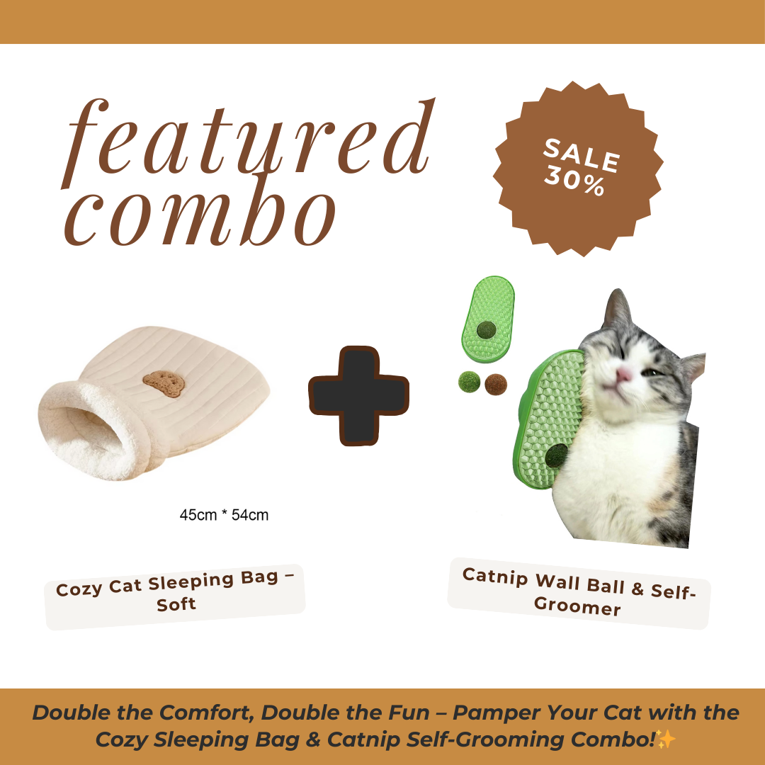 Cozy Cat Sleeping Bag – Soft, Snuggly Hideaway Bed for Cats!