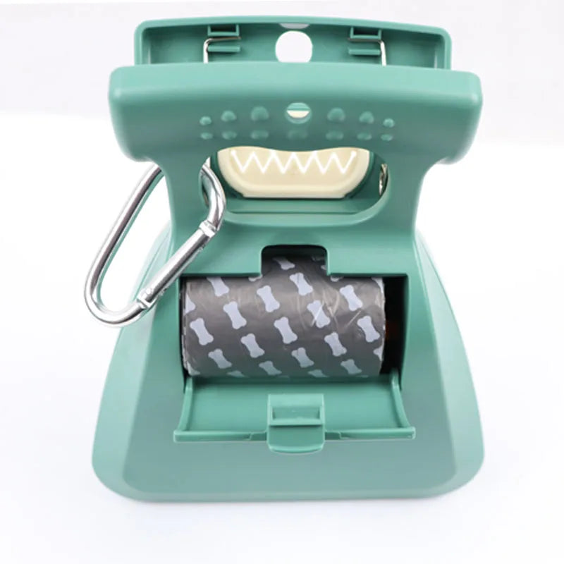 Travel Dog Poop Bag Dispenser & Foldable Pooper Scooper – Efficient Animal Waste Picker