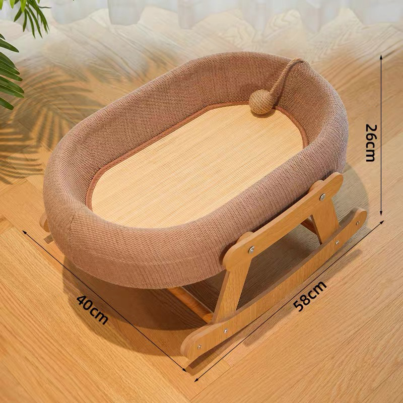 BPT - Cat Hammock Bed – Breathable Kitty Cot for Indoor Cats