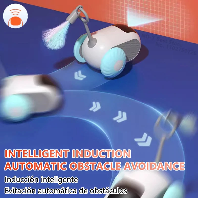 Smart Cat Toy Car Interactive