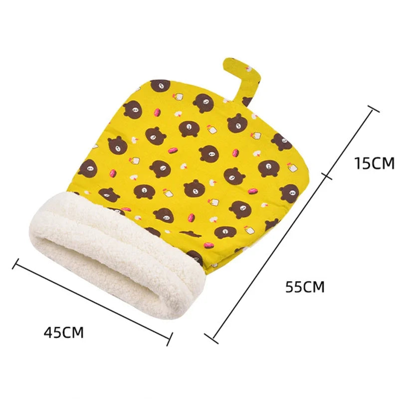 Cozy Cat Sleeping Bag – Soft, Snuggly Hideaway Bed for Cats!
