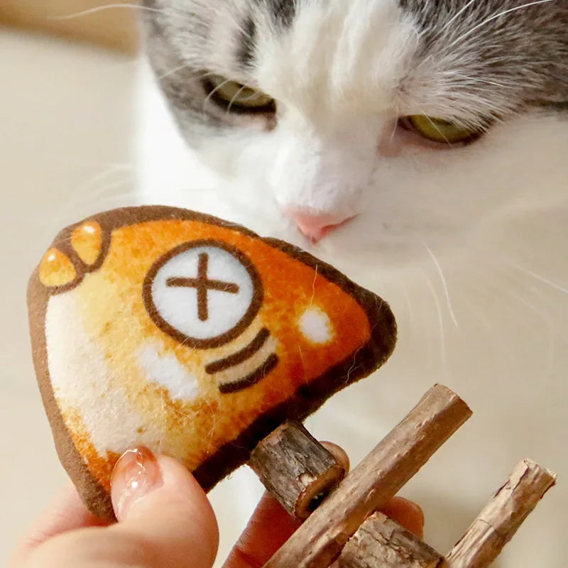 Matatabi Fish Bone Cat Toy – Teeth Grinding Fun