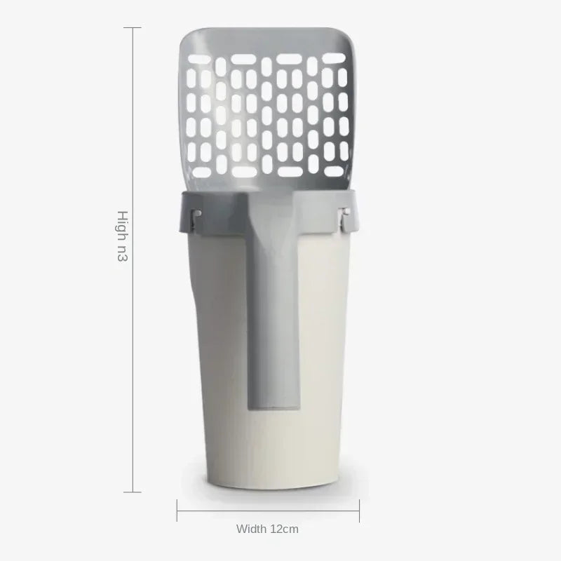 Cat Litter Scoop with Filter – Easy Cleaning Waste Picker for Self-Cleaning Litter Boxes