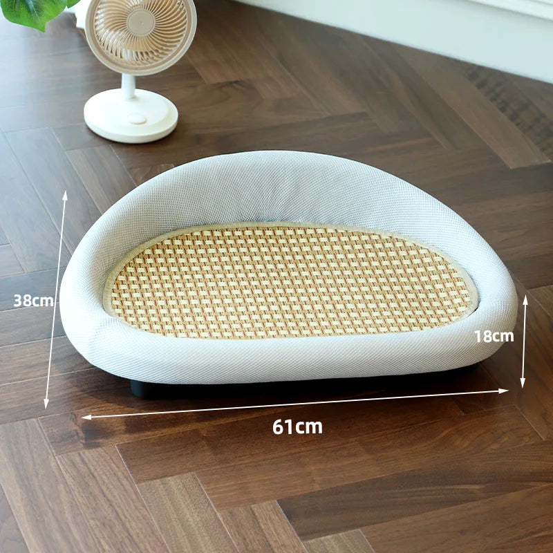 2-in-1 Warm Cat Bed & Sisal Scratching Pad – Cozy & Durable!