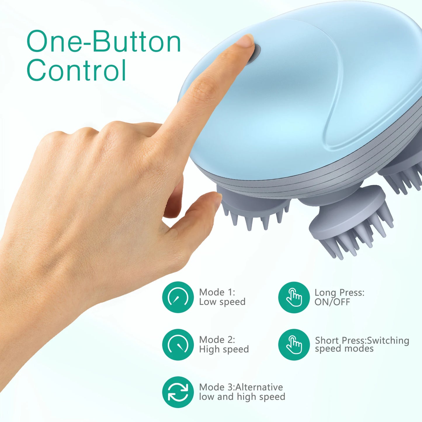 ORIA Electric Cat Massager – Handheld for Relaxation & Hair Growth