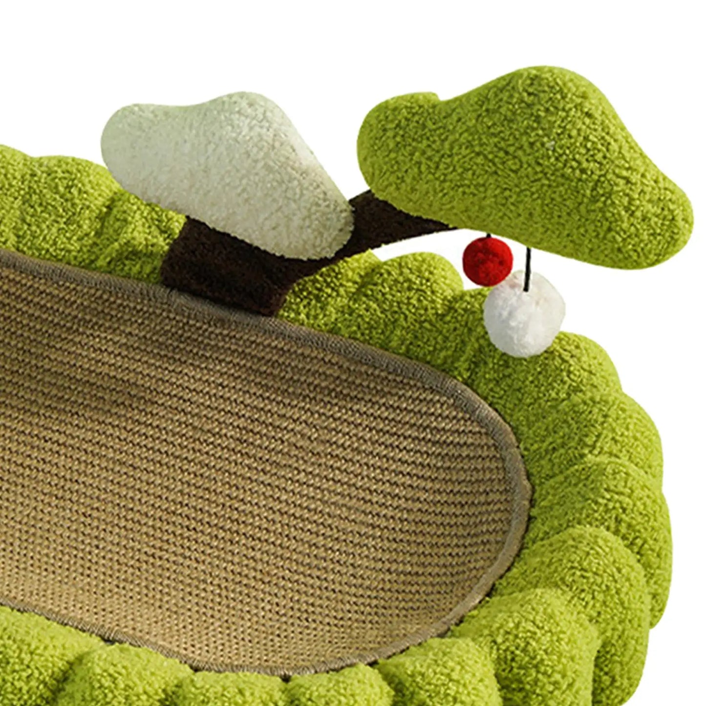 Cat Scratcher Bed – Furniture Protector & Scratch Training Pad