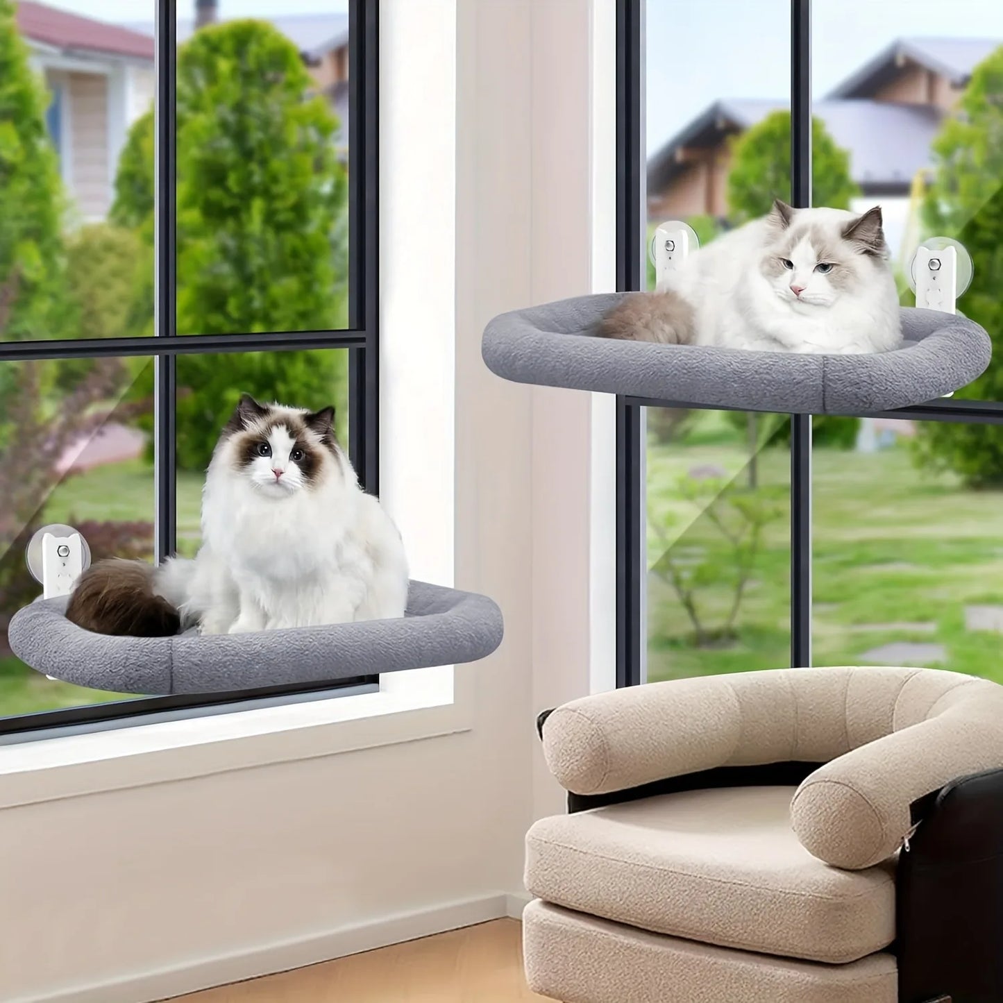 Sunny Window Cat Hammock – Perfect for Curious Kittens!