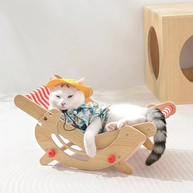 Cozy Hideaway Cat Bed – Soft, Warm & Perfect for Play!