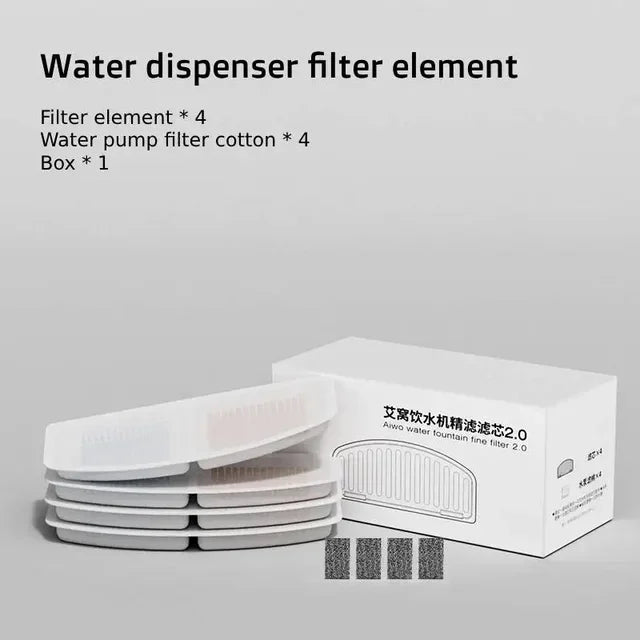 2.2L Ultra-Quiet Cat Water Fountain – Automatic Filter & Sterilizer