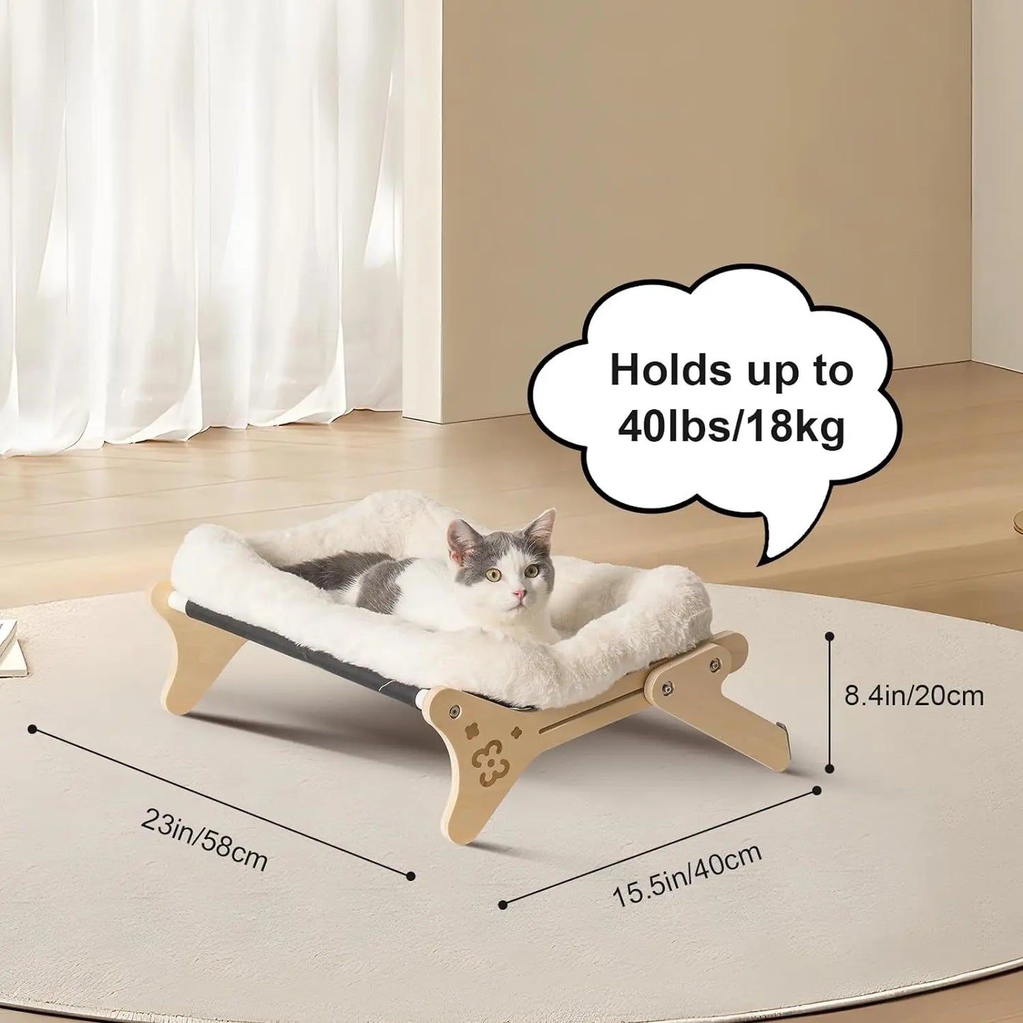 2-in-1 Cat Window Hammock – Cozy & Secure!