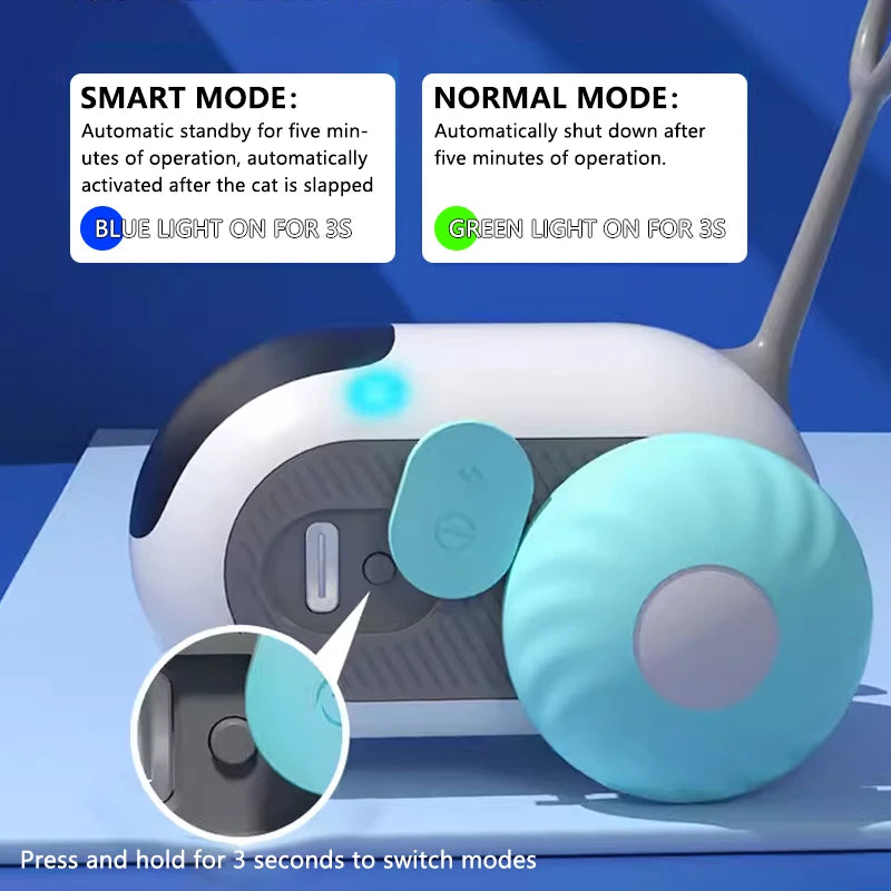 Smart Cat Toy Car Interactive