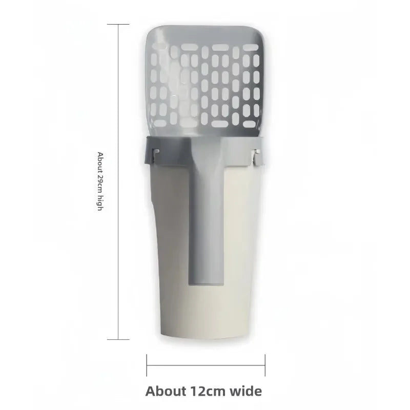 Cat Litter Scoop with Filter – Easy Cleaning Waste Picker for Self-Cleaning Litter Boxes
