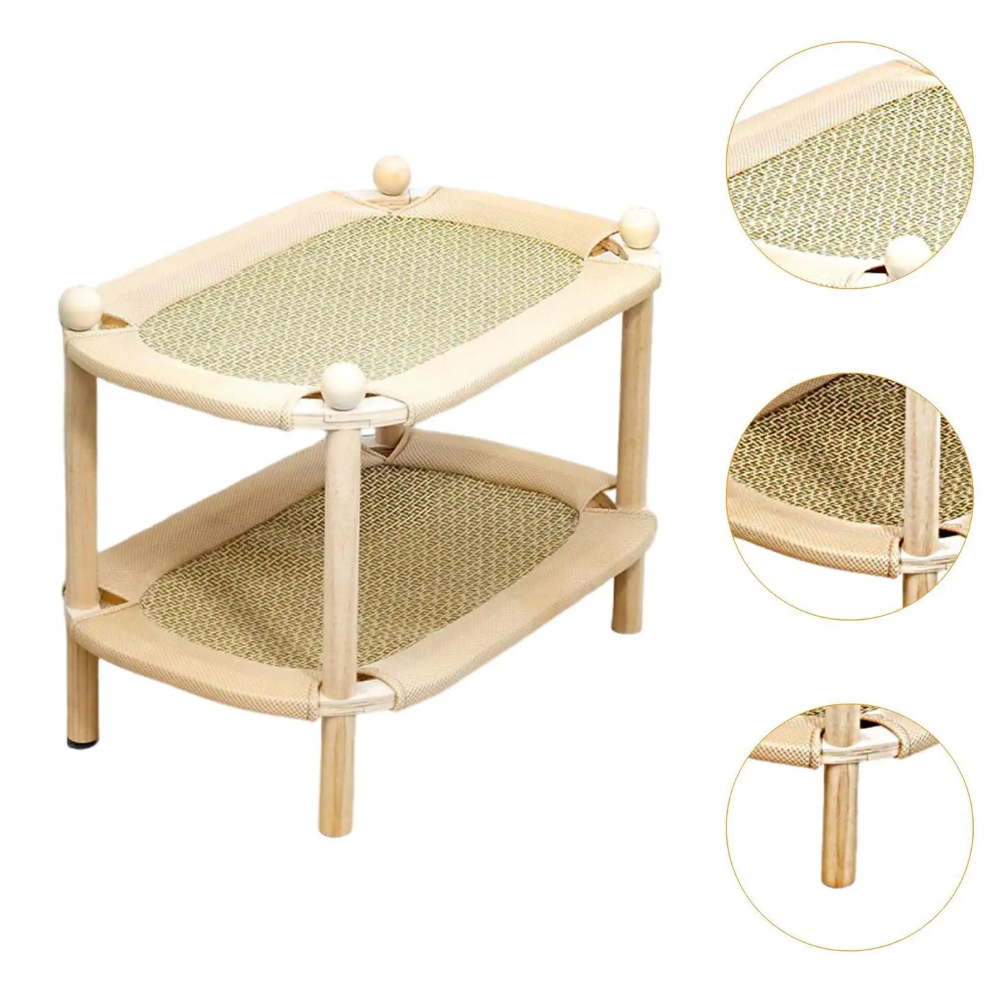 Double-Layer Cat Scratcher Mat – Sofa Bed & Interactive Play Toy
