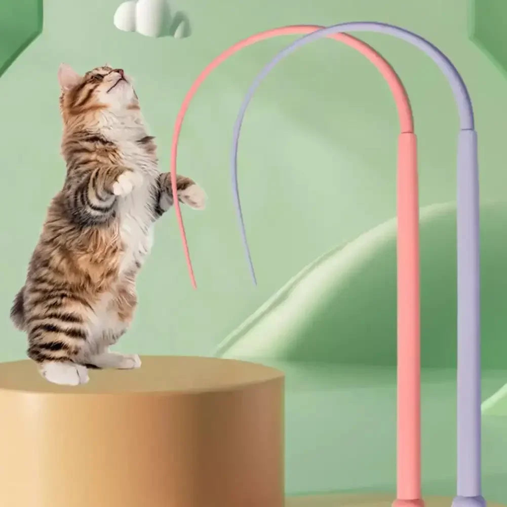Simulated Mouse Tail Cat Teaser Toy – Interactive Fun for Kittens