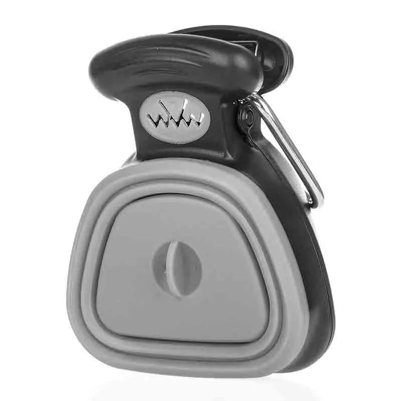 Travel Dog Poop Bag Dispenser & Foldable Pooper Scooper – Efficient Animal Waste Picker