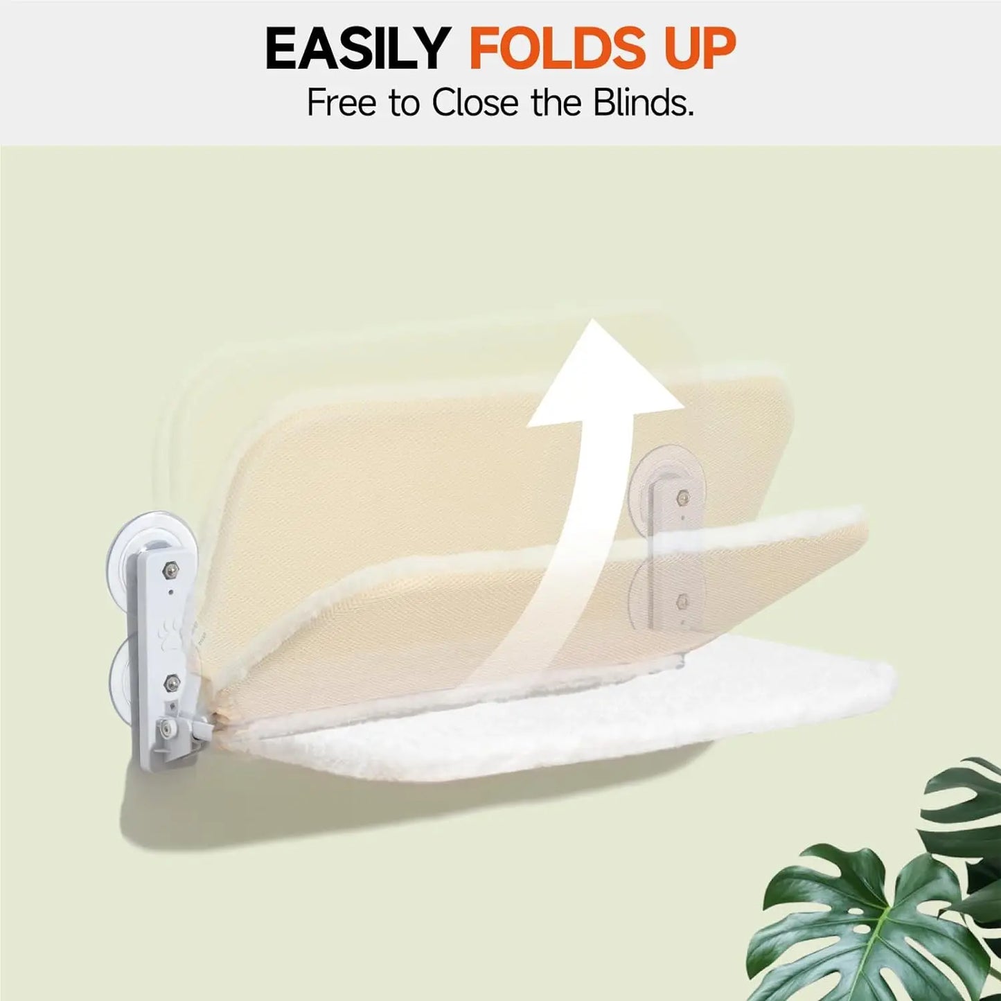Foldable Cat Window Perch – Sturdy Steel Frame, Cozy Seat for Indoor Cats!