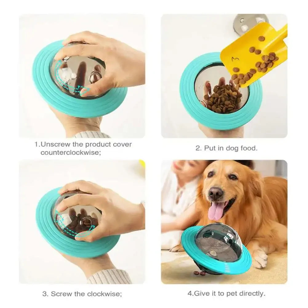 Flying Disc & Slow Feeder Toy