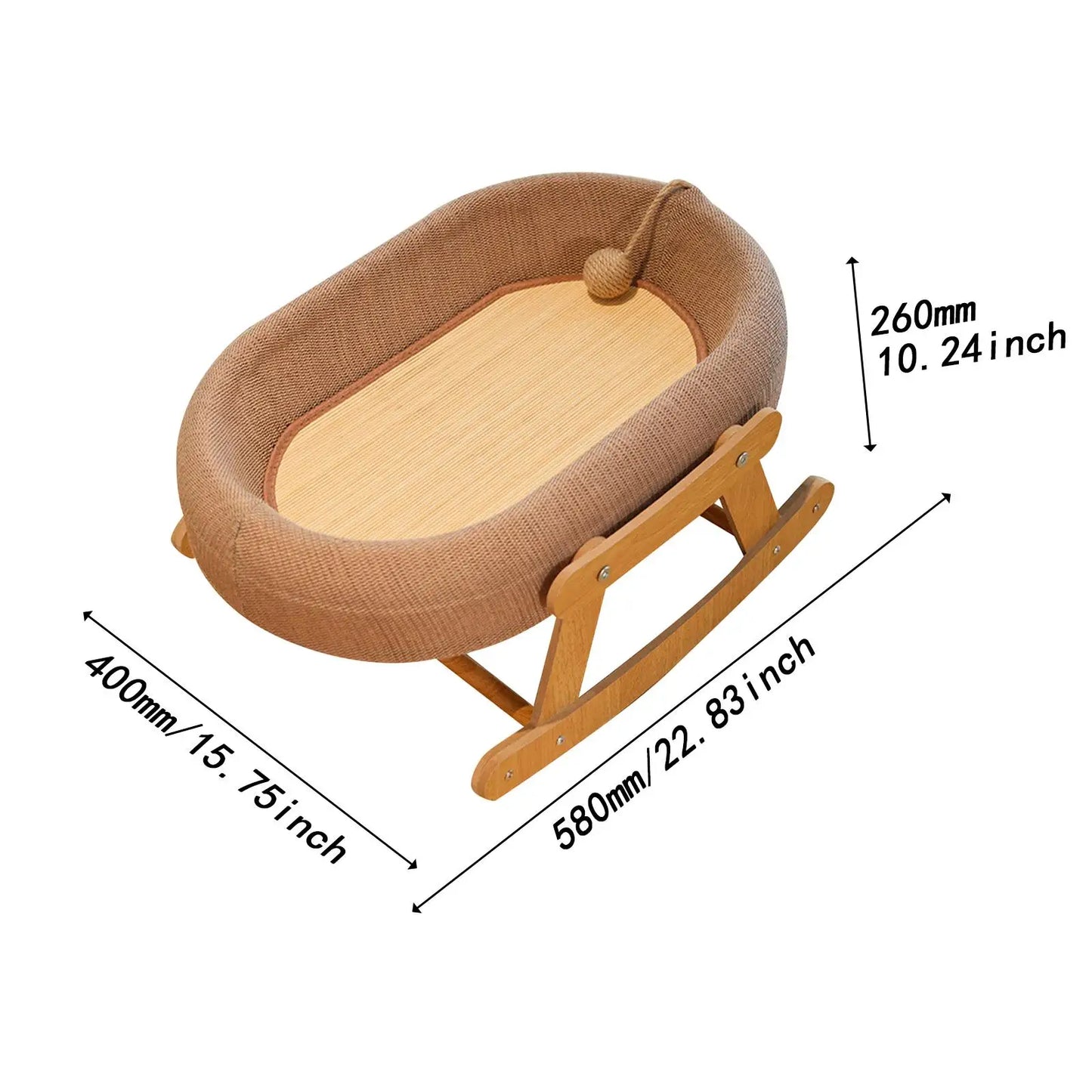 BPT - Cat Hammock Bed – Breathable Kitty Cot for Indoor Cats