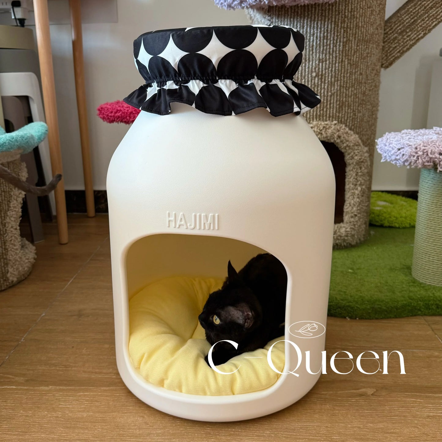 Baby Bottle Cat & Dog Nest – Multi-Functional Pet House & Stool