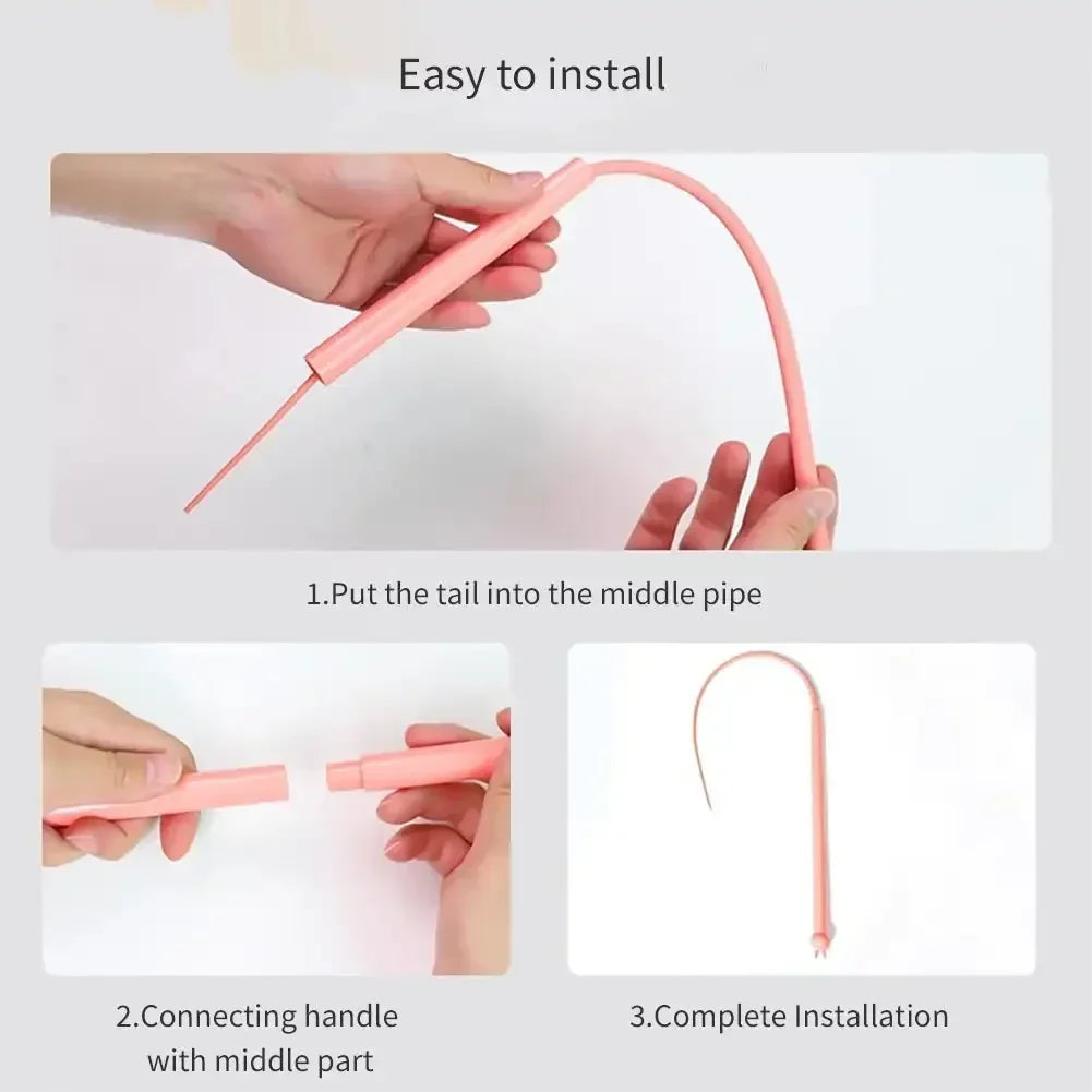 Simulated Mouse Tail Cat Teaser Toy – Interactive Fun for Kittens
