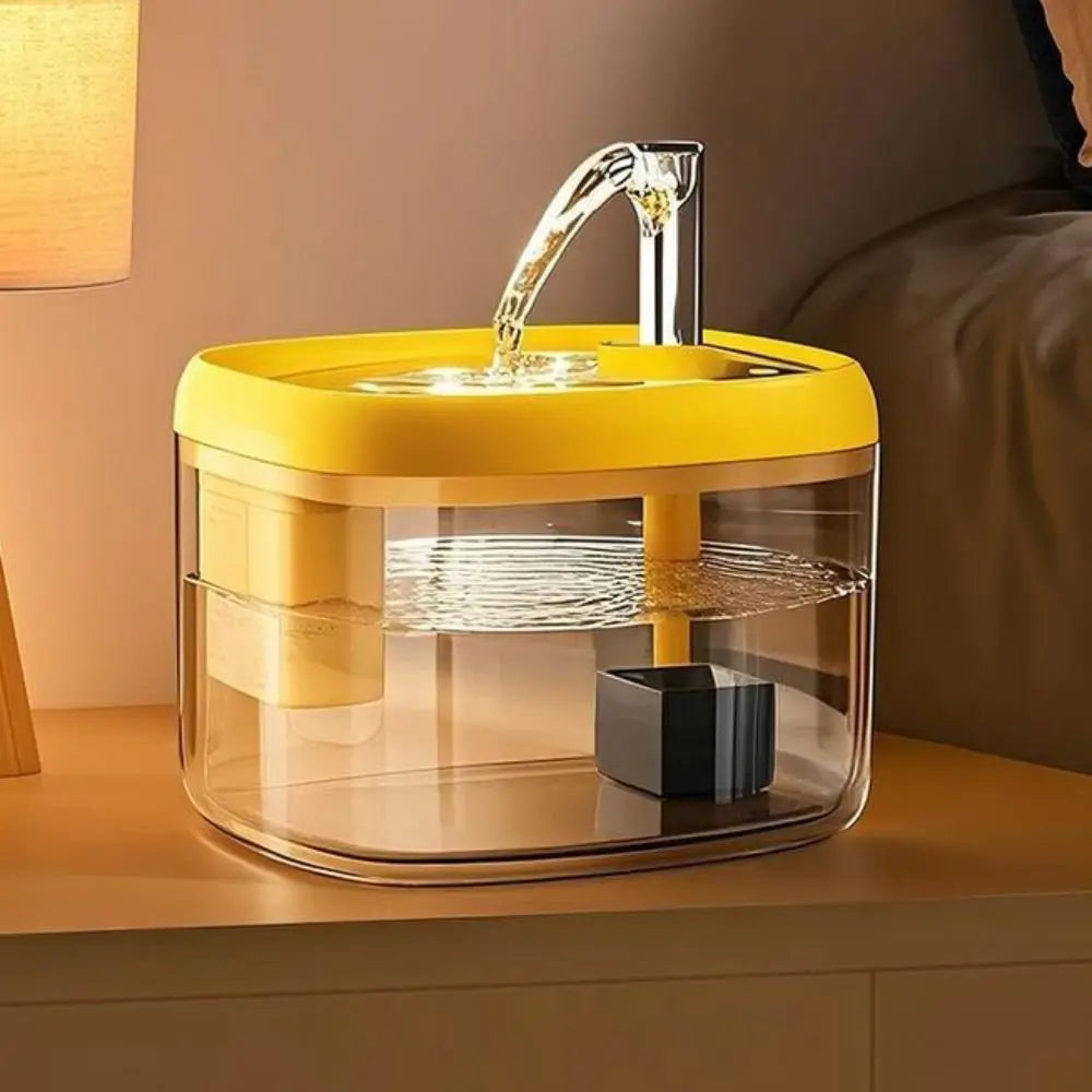 1.5L Cat Water Fountain – Large Capacity, Quiet & Safe Design