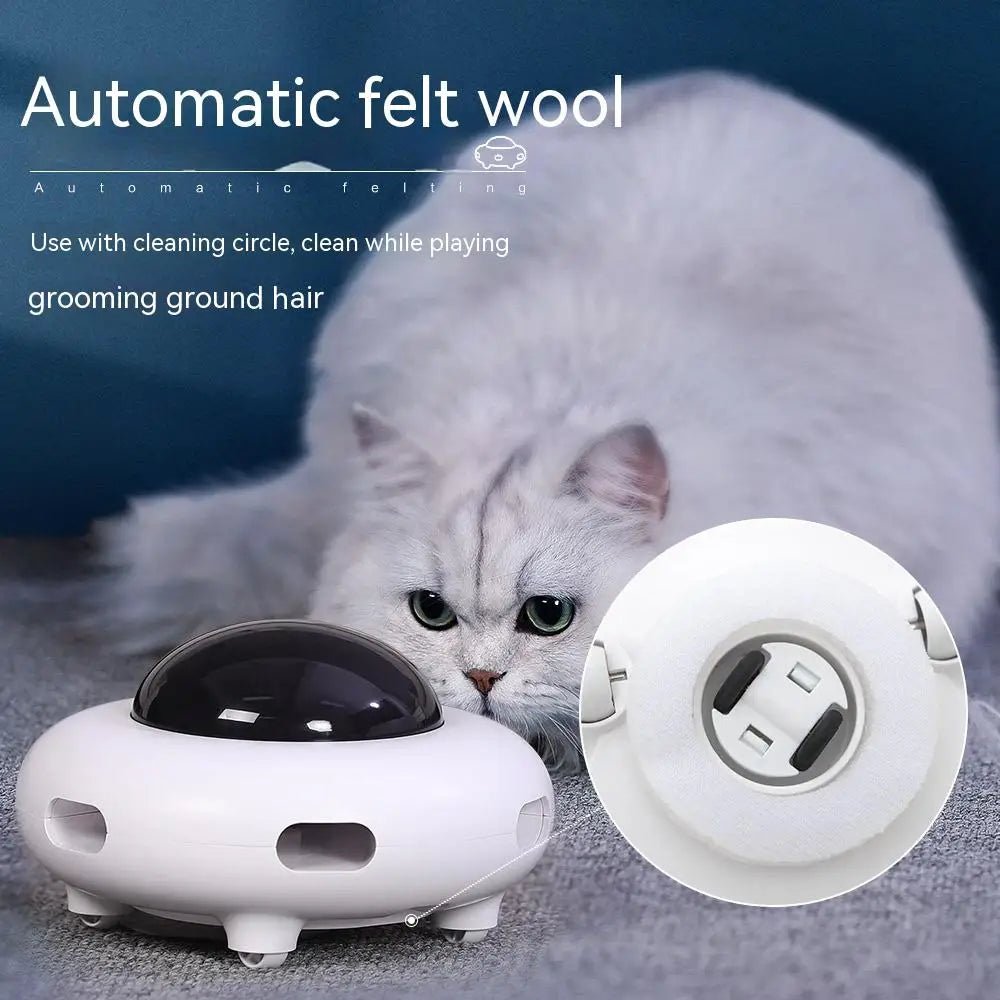 Smart UFO Cat Teaser – USB Rechargeable Interactive Toy