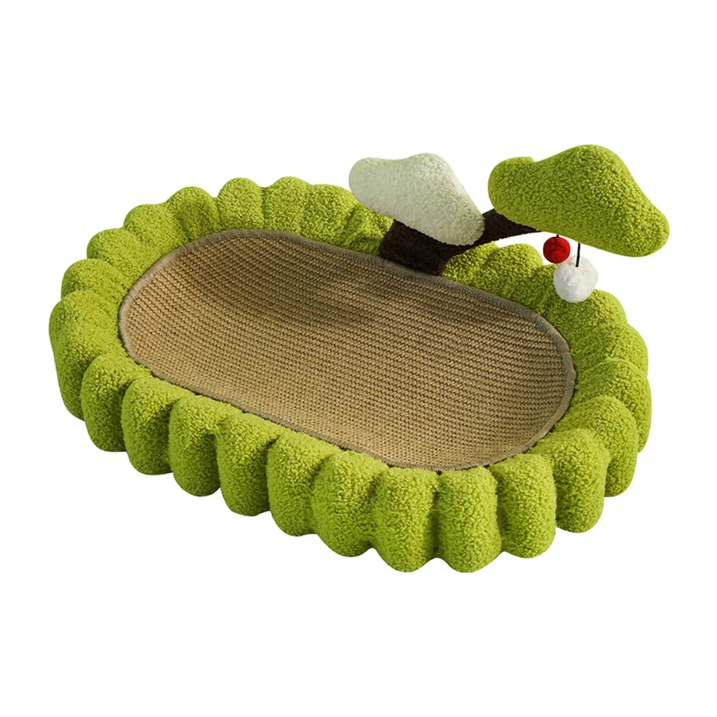 Cat Scratcher Bed – Furniture Protector & Scratch Training Pad