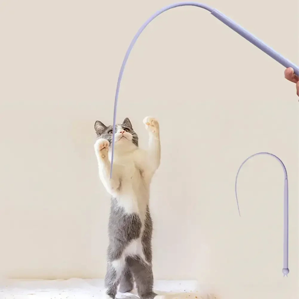 Simulated Mouse Tail Cat Teaser Toy – Interactive Fun for Kittens