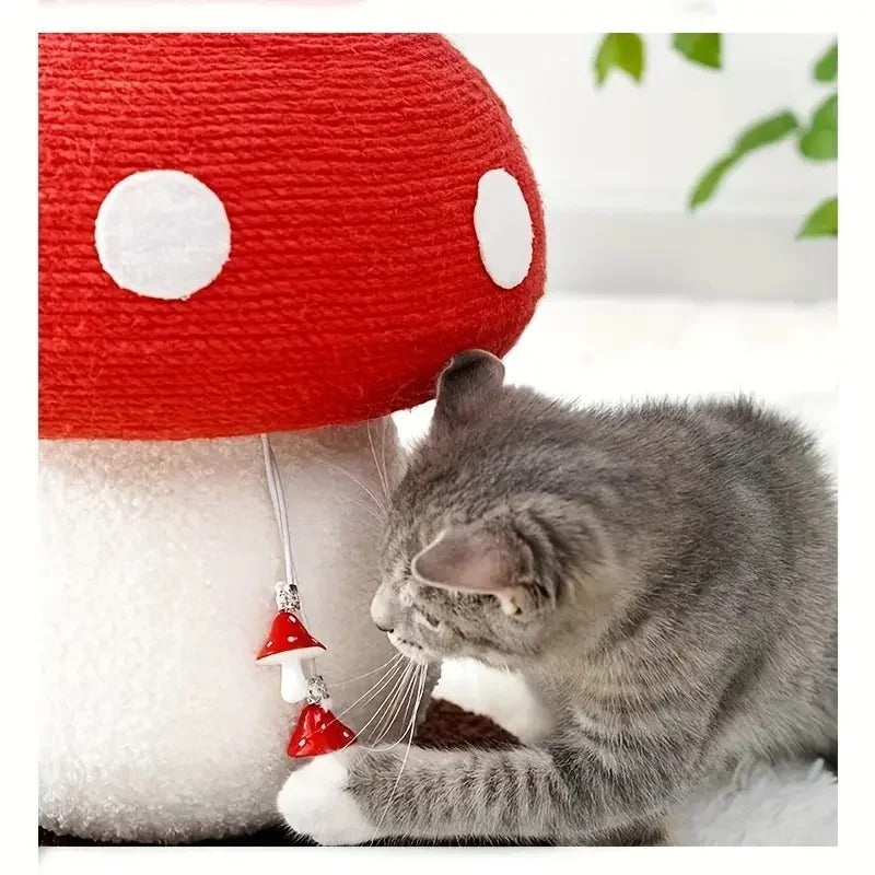 Four Seasons Cat Window Bed & Mushroom Cat