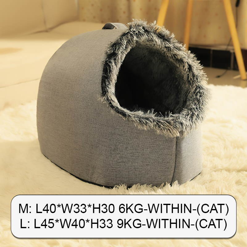 Cozy Portable Pet Haven – Warm & Snug Pet Cave