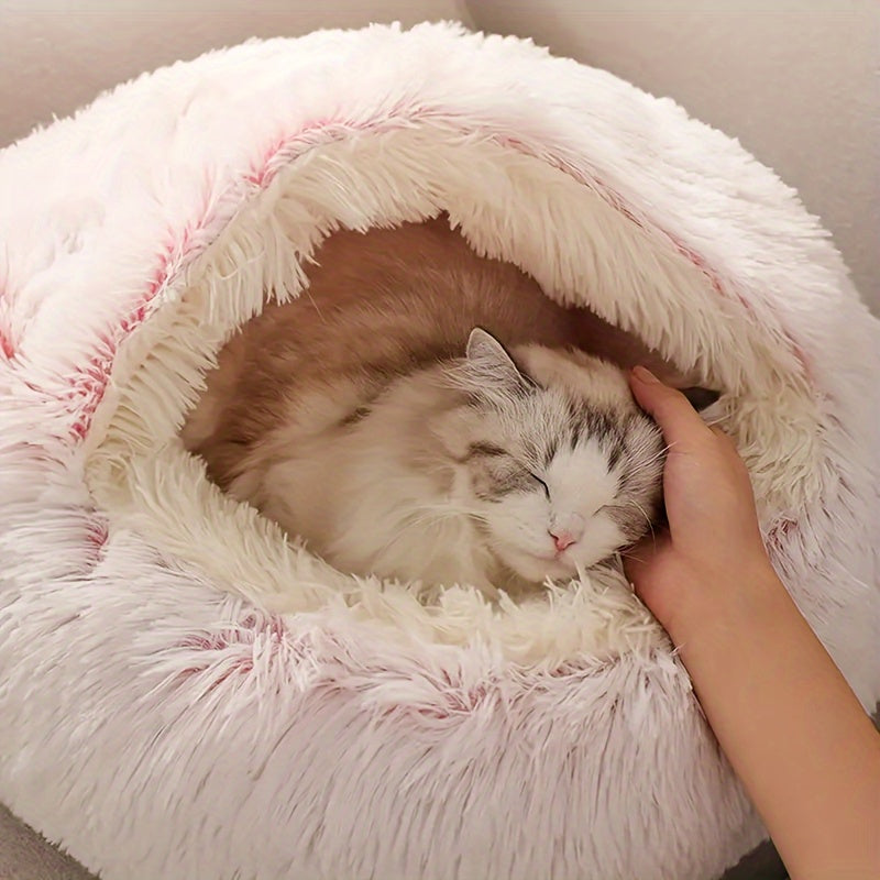 Soft Fleece Cat Bed – Perfect for Cats of All Sizes!