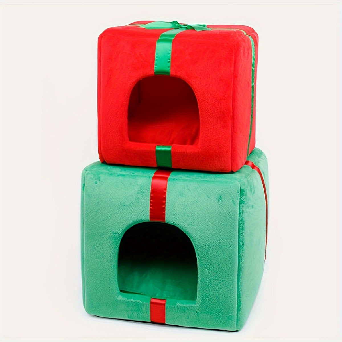 Gift Box Cat House – Warm & Easy-to-Assemble Shelter