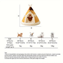 Warm Triangle Pet Tent Cute