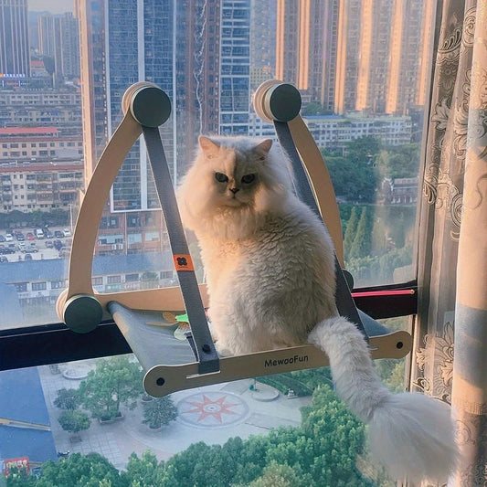 Sturdy Cat Window Hammock with Suction Cups