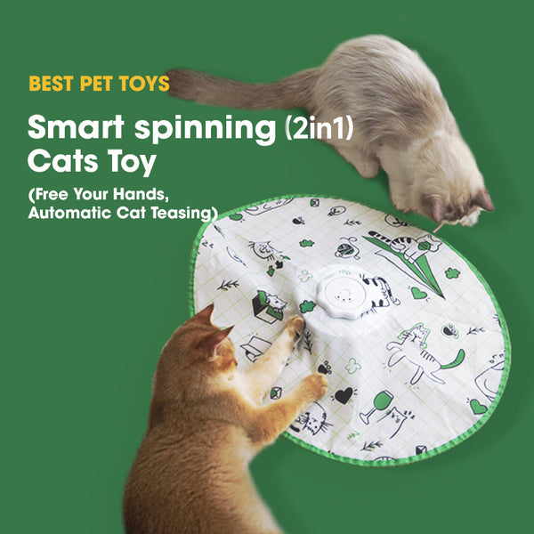 Smart Spinning Cat Toy [NEW]