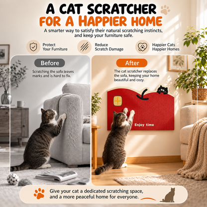 Best Pet Toys™ ClawCore – Wall Sisal Scratcher