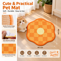 Orange Checkerboard